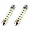 AMIO STANDARD 3014 18SMD Festoon C3W / C5W / C10W 41mm alb 12V bec cu led