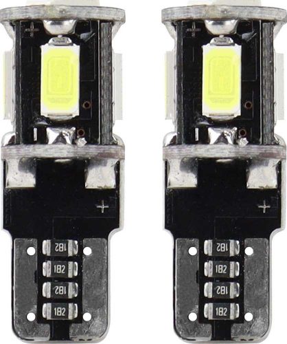 AMIO CANBUS 5SMD 5730 T10 (W5W) alb bec cu led