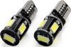 AMIO CANBUS 5SMD 5730 T10 (W5W) alb bec cu led