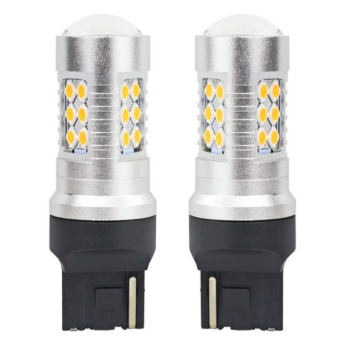 AMIO CANBUS 3030 24SMD T20 7440 WY21W chihlimbar 12V/24V bec cu led