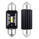 AMIO CANBUS 1860 1SMD UltraBright Festoon C3W / C5W / C10W 36mm alb 12V/24V bec cu led