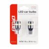 AMIO CANBUS 18SMD 3014 + 1SMD T10 W5W alb 12V/24V bec cu led