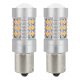 AMIO BAU15S PY21W 24SMD narancs bec cu LED