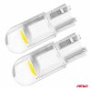 AMIO STANDARD T10 W5W COB HPC 12V clear alb bec cu led