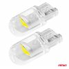 AMIO STANDARD T10 W5W COB HPC 12V clear alb bec cu led