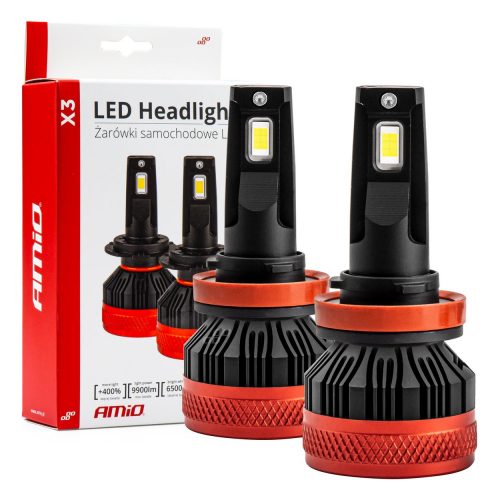 AMIO H8/H9/H11 X3 Series bec cu LED