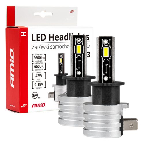 AMIO H3 H-mini bec cu LED