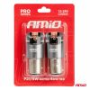 AMIO CANBUS PRO series BAY15D P21/5W 4x3030 SMD roșu  12/24V bec cu led