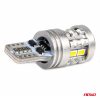 AMIO STANDARD T10 W5W 6x3020 + 1x3030 SMD alb 12V/24V bec cu led