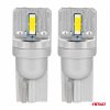 AMIO STANDARD T10 W5W 2x1860 SMD alb 12V/24V bec cu led