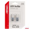 AMIO CANBUS T10e W5W 15x2016 SMD alb 12V/24V bec cu led