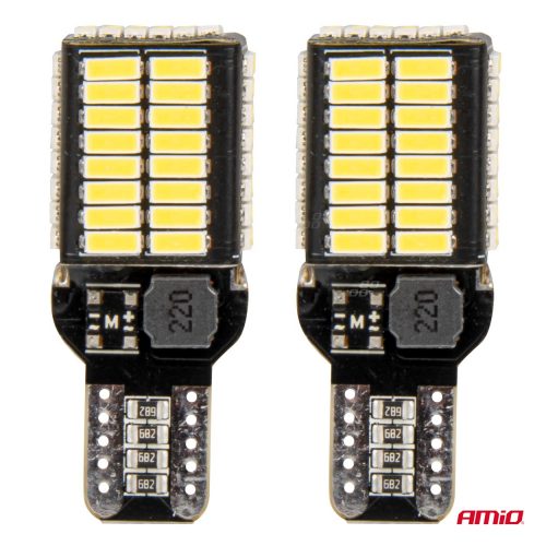 AMIO CANBUS PRO series T15e W16W 54x4014 SMD alb 12V/24V bec cu led