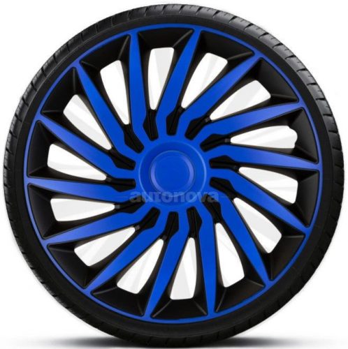 Capace roti auto Kendo Blue Black de 13 inch (4 bucăți)