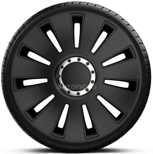 Capace roti auto Silverstone Pro Black de 13 inch (4 bucăți)