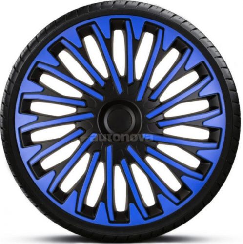 Capace roti auto Soho Blue Black de 13 inch (4 bucăți)