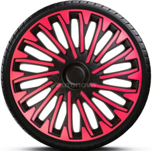 Capace roti auto Soho Pink Black de 13 inch (4 bucăți)