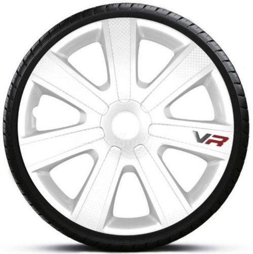 Capace roti auto Vr Carbon White de 13 inch (4 bucăți)