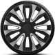 Capace roti auto Avalon Carbon Silver-Black de 16 inch (4 bucăți)