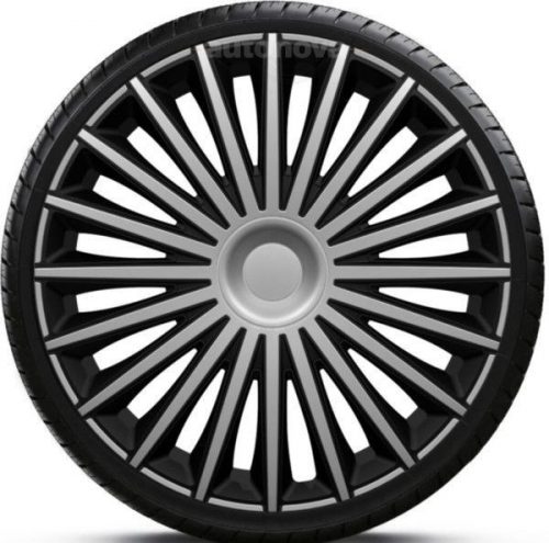 Capace roti auto Dakota Silver Black de 16 inch (4 bucăți)