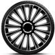 Capace roti auto Lemans Pro Silver-Black de 16 inch (4 bucăți)