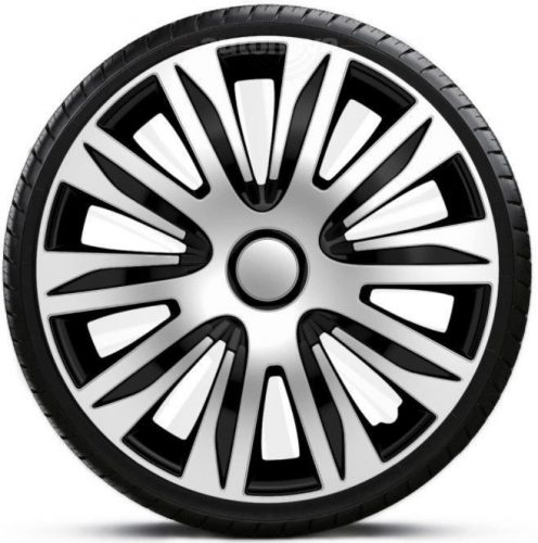 Capace roti auto Nardo Silver-Black de 16 inch (4 bucăți)