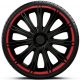 Capace roti auto Nero R Black de 16 inch (4 bucăți)