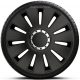 Capace roti auto Silverstone Pro Black de 16 inch (4 bucăți)