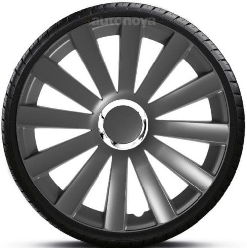 Capace roti auto Spyder Pro Gray de 16 inch (4 bucăți)