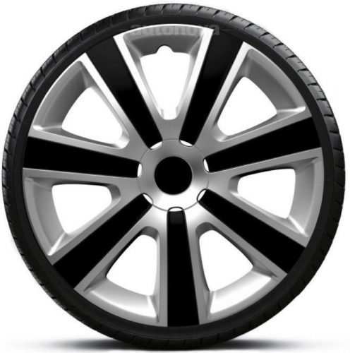 Capace roti auto Vr Silver-Black de 16 inch (4 bucăți)