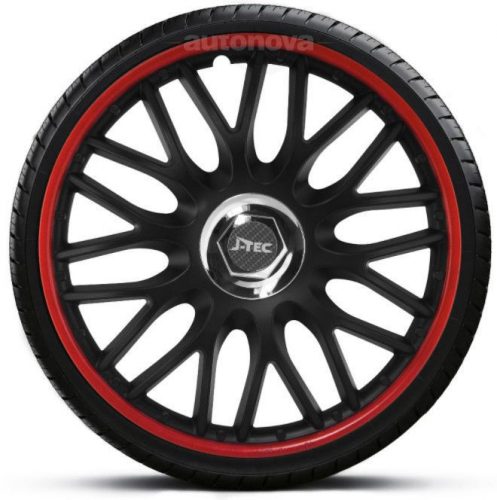 Capace roti auto Orden Red Black de 13 inch (4 bucăți)