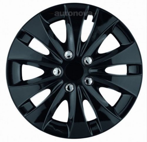 Capace roti auto Storm Chrome Black de 13 inch (4 bucăți)