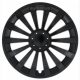 Capace roti auto Meridian Black de 16 inch (4 bucăți)