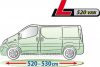 520-530 cm Acoperire auto pentru garaj mobil - L520 van