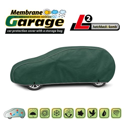 430-455 cm Membrane PREMIUM mașină de acoperire prelata - L2 hatchback/kombi