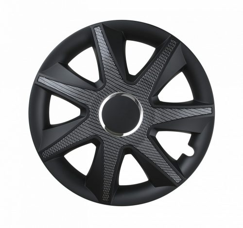 Capac decorativ de 14 inch Run negru-carbon